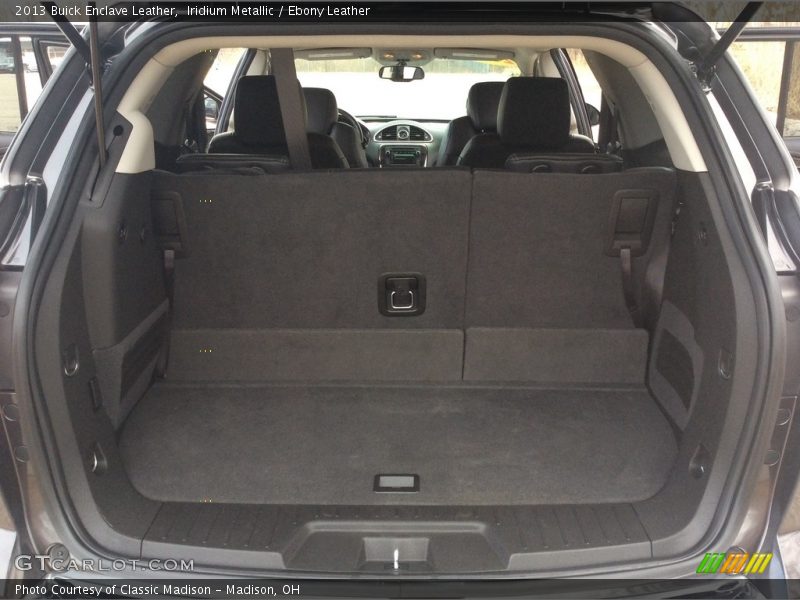 Iridium Metallic / Ebony Leather 2013 Buick Enclave Leather