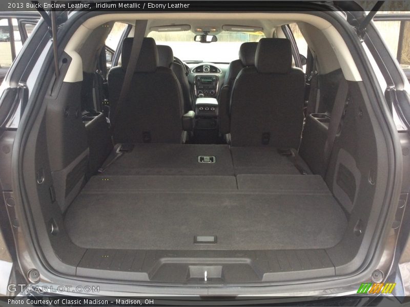 Iridium Metallic / Ebony Leather 2013 Buick Enclave Leather
