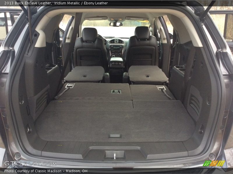 Iridium Metallic / Ebony Leather 2013 Buick Enclave Leather