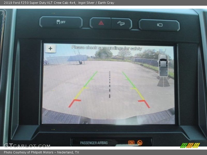 Ingot Silver / Earth Gray 2019 Ford F250 Super Duty XLT Crew Cab 4x4
