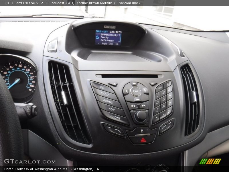 Kodiak Brown Metallic / Charcoal Black 2013 Ford Escape SE 2.0L EcoBoost 4WD