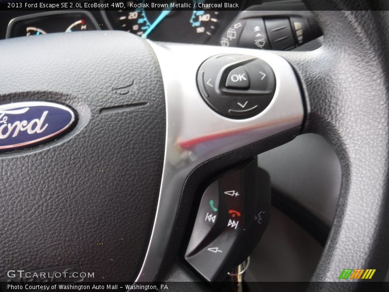 Kodiak Brown Metallic / Charcoal Black 2013 Ford Escape SE 2.0L EcoBoost 4WD