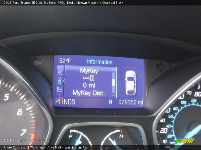 Kodiak Brown Metallic / Charcoal Black 2013 Ford Escape SE 2.0L EcoBoost 4WD