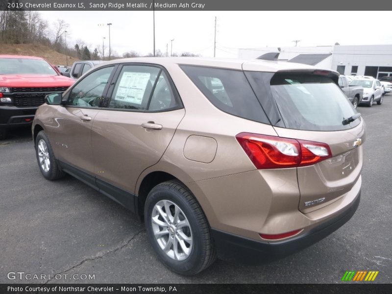 Sandy Ridge Metallic / Medium Ash Gray 2019 Chevrolet Equinox LS