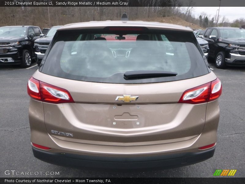 Sandy Ridge Metallic / Medium Ash Gray 2019 Chevrolet Equinox LS