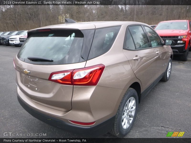 Sandy Ridge Metallic / Medium Ash Gray 2019 Chevrolet Equinox LS