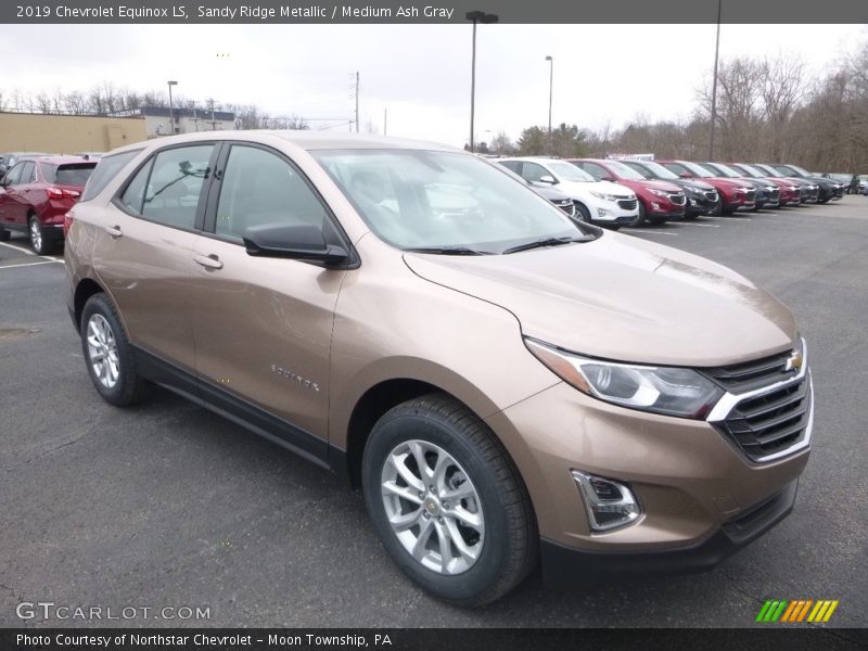 Sandy Ridge Metallic / Medium Ash Gray 2019 Chevrolet Equinox LS