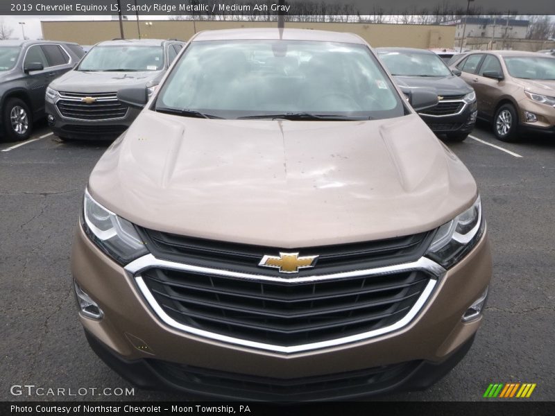 Sandy Ridge Metallic / Medium Ash Gray 2019 Chevrolet Equinox LS