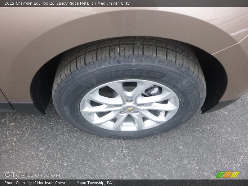 Sandy Ridge Metallic / Medium Ash Gray 2019 Chevrolet Equinox LS