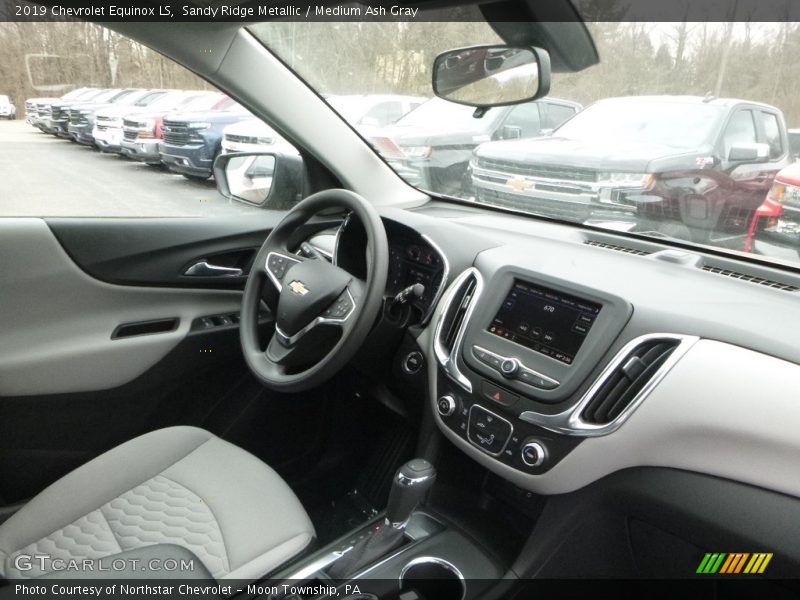 Sandy Ridge Metallic / Medium Ash Gray 2019 Chevrolet Equinox LS