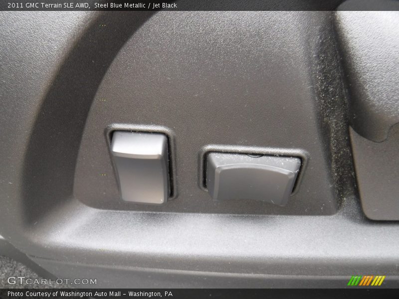 Steel Blue Metallic / Jet Black 2011 GMC Terrain SLE AWD