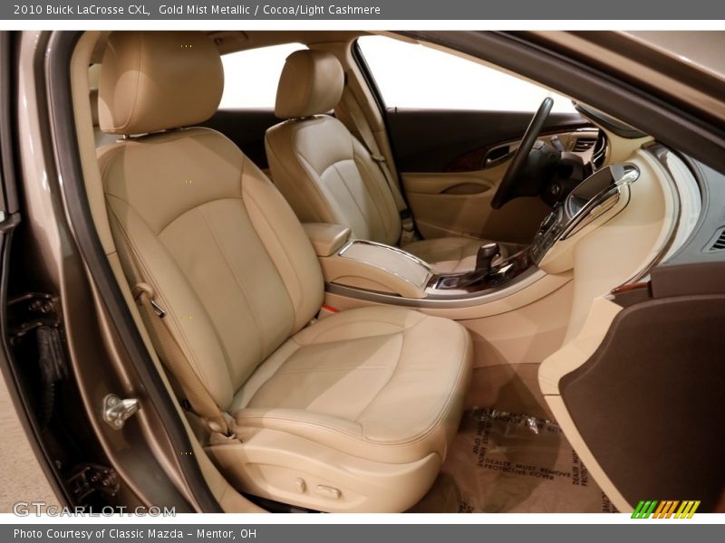 Gold Mist Metallic / Cocoa/Light Cashmere 2010 Buick LaCrosse CXL