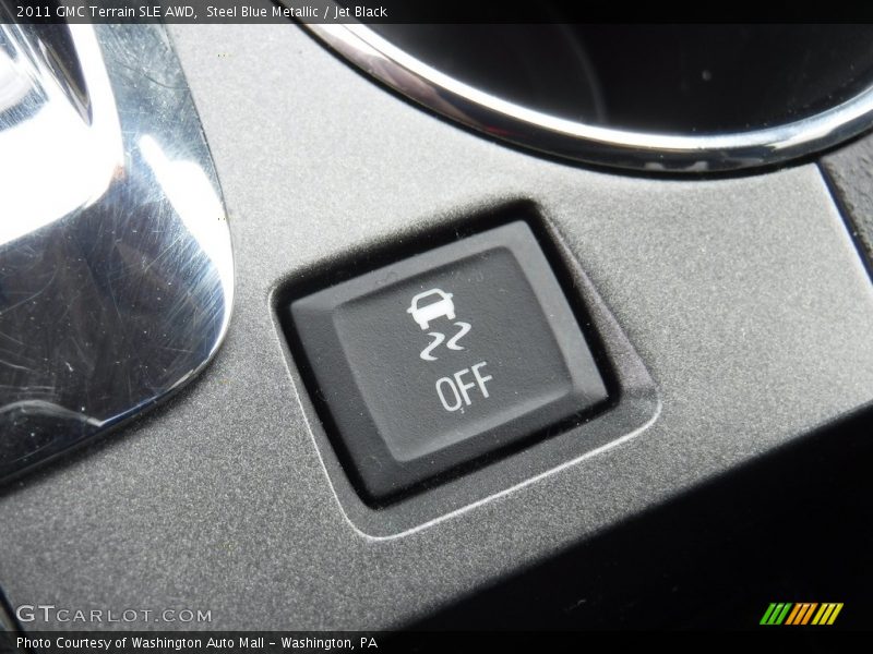 Steel Blue Metallic / Jet Black 2011 GMC Terrain SLE AWD