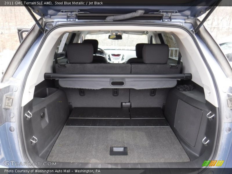 Steel Blue Metallic / Jet Black 2011 GMC Terrain SLE AWD