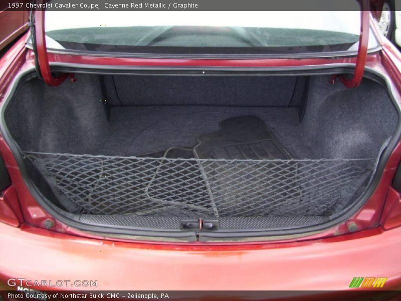 Cayenne Red Metallic / Graphite 1997 Chevrolet Cavalier Coupe
