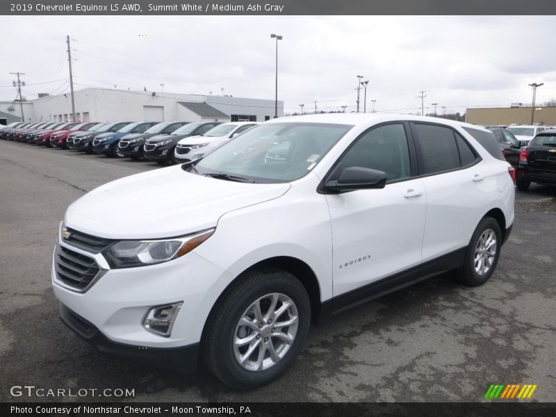 Summit White / Medium Ash Gray 2019 Chevrolet Equinox LS AWD