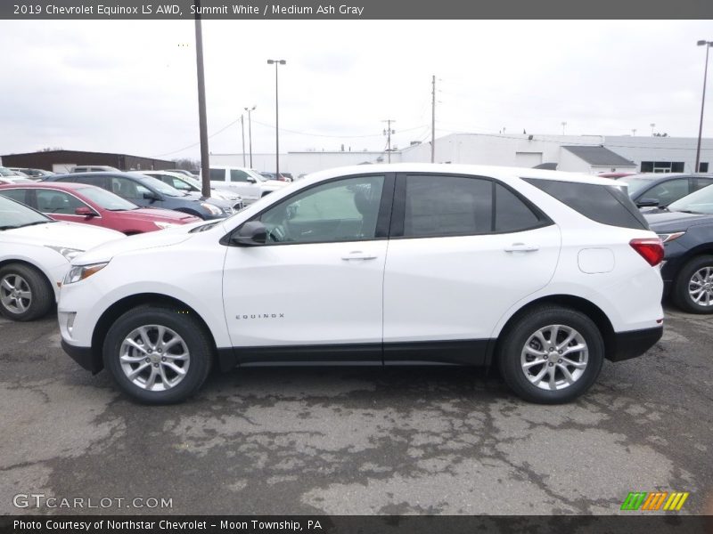 Summit White / Medium Ash Gray 2019 Chevrolet Equinox LS AWD