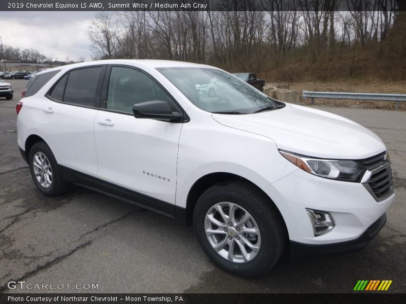 Summit White / Medium Ash Gray 2019 Chevrolet Equinox LS AWD