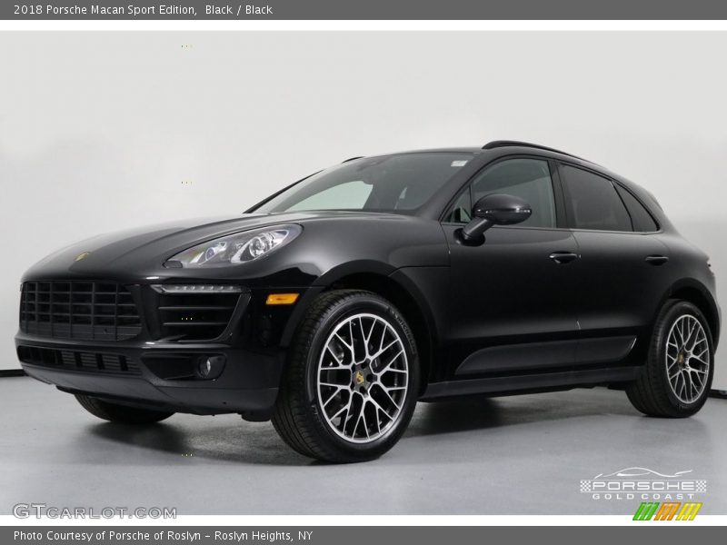 Black / Black 2018 Porsche Macan Sport Edition