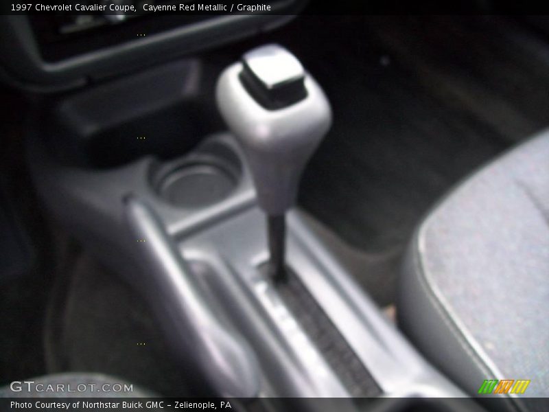 Cayenne Red Metallic / Graphite 1997 Chevrolet Cavalier Coupe