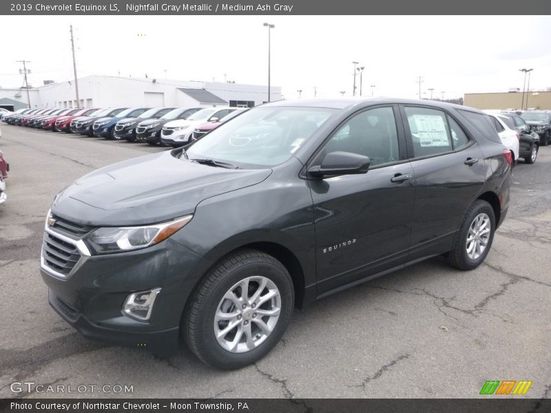 Nightfall Gray Metallic / Medium Ash Gray 2019 Chevrolet Equinox LS