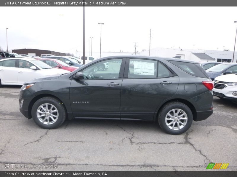 Nightfall Gray Metallic / Medium Ash Gray 2019 Chevrolet Equinox LS