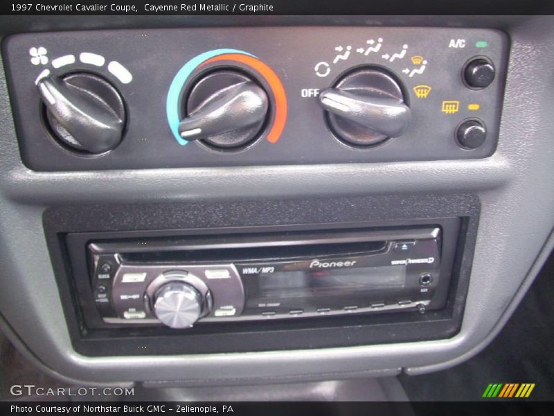 Cayenne Red Metallic / Graphite 1997 Chevrolet Cavalier Coupe