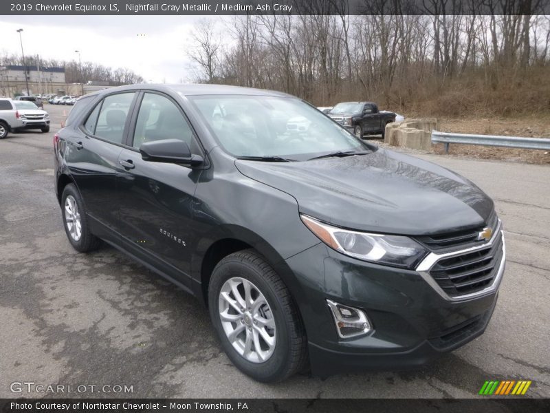 Nightfall Gray Metallic / Medium Ash Gray 2019 Chevrolet Equinox LS
