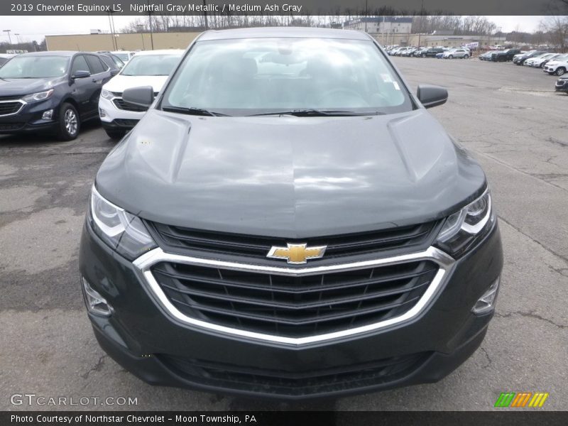 Nightfall Gray Metallic / Medium Ash Gray 2019 Chevrolet Equinox LS