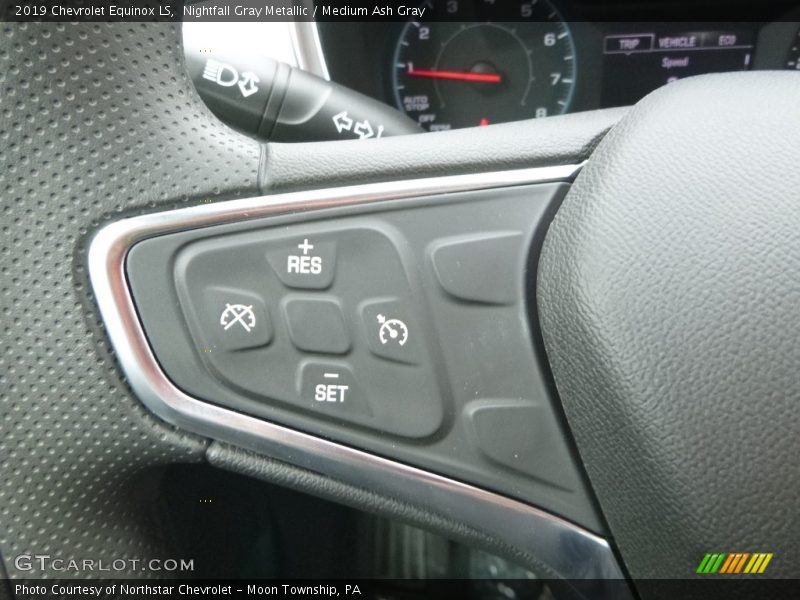 Nightfall Gray Metallic / Medium Ash Gray 2019 Chevrolet Equinox LS
