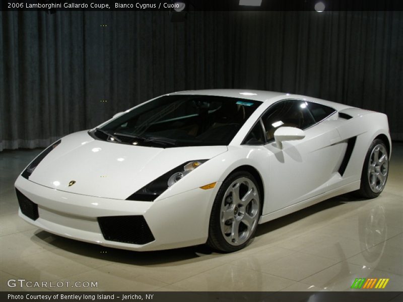 Bianco Cygnus / Cuoio 2006 Lamborghini Gallardo Coupe