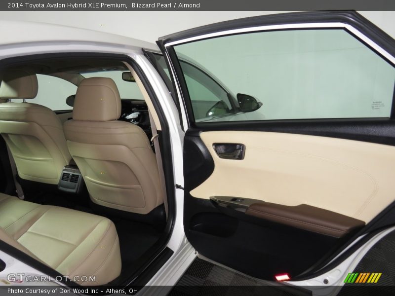 Blizzard Pearl / Almond 2014 Toyota Avalon Hybrid XLE Premium