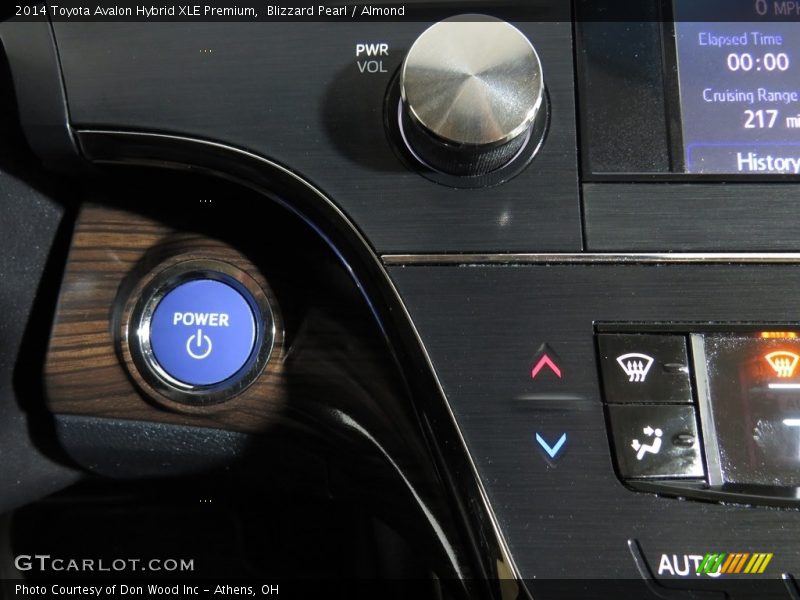 Blizzard Pearl / Almond 2014 Toyota Avalon Hybrid XLE Premium