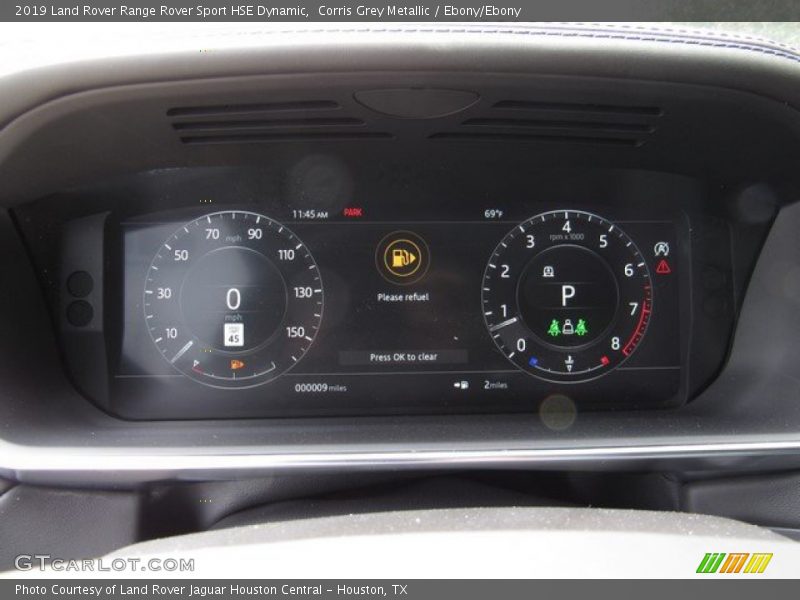 Corris Grey Metallic / Ebony/Ebony 2019 Land Rover Range Rover Sport HSE Dynamic
