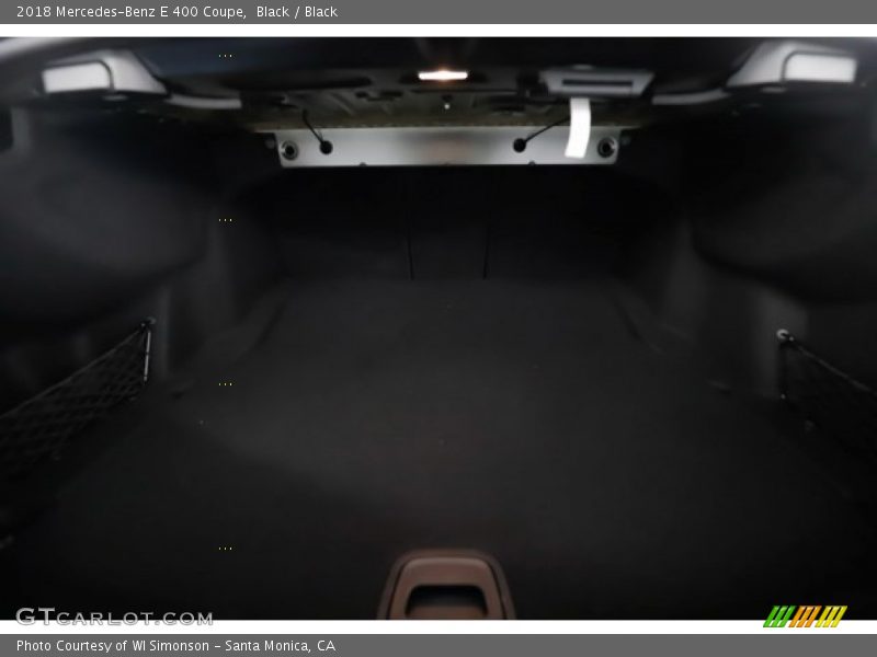 Black / Black 2018 Mercedes-Benz E 400 Coupe