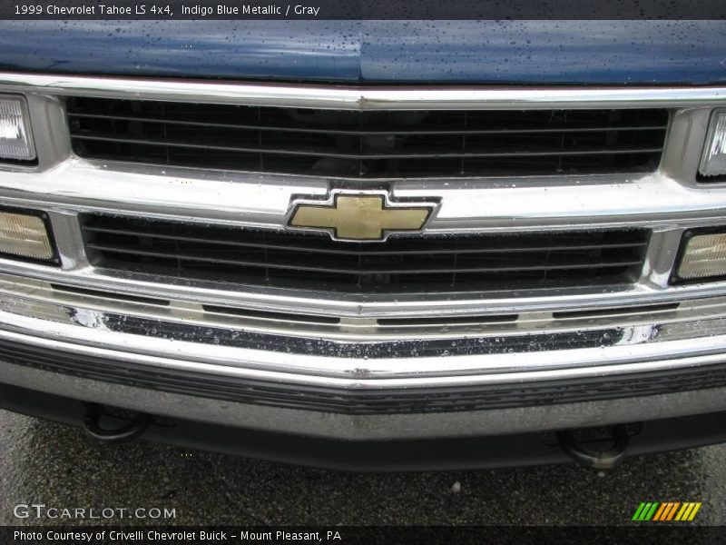 Indigo Blue Metallic / Gray 1999 Chevrolet Tahoe LS 4x4