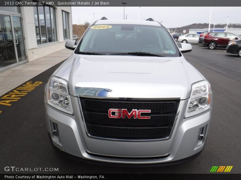 Quicksilver Metallic / Jet Black 2013 GMC Terrain SLT AWD