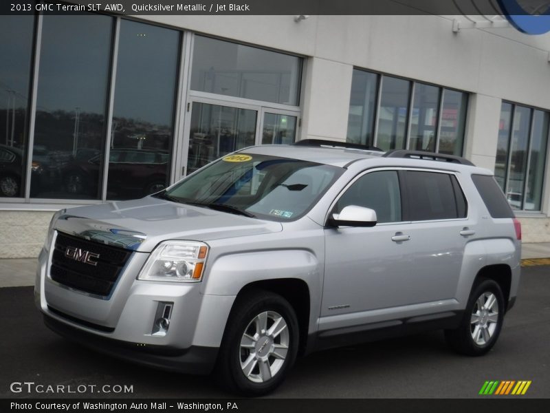 Quicksilver Metallic / Jet Black 2013 GMC Terrain SLT AWD