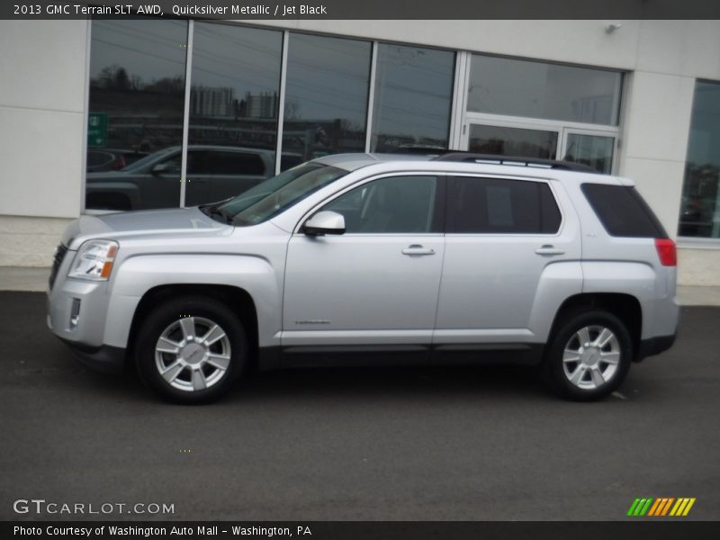 Quicksilver Metallic / Jet Black 2013 GMC Terrain SLT AWD