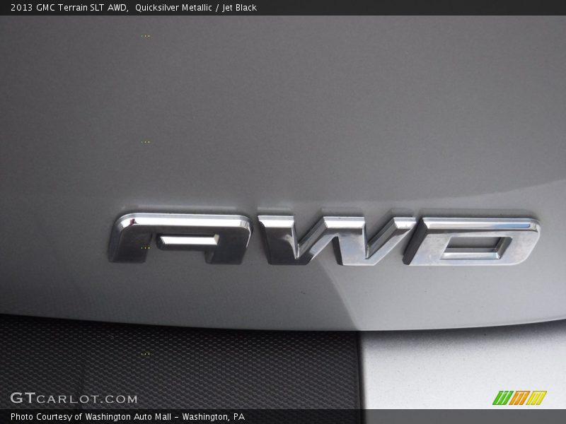Quicksilver Metallic / Jet Black 2013 GMC Terrain SLT AWD