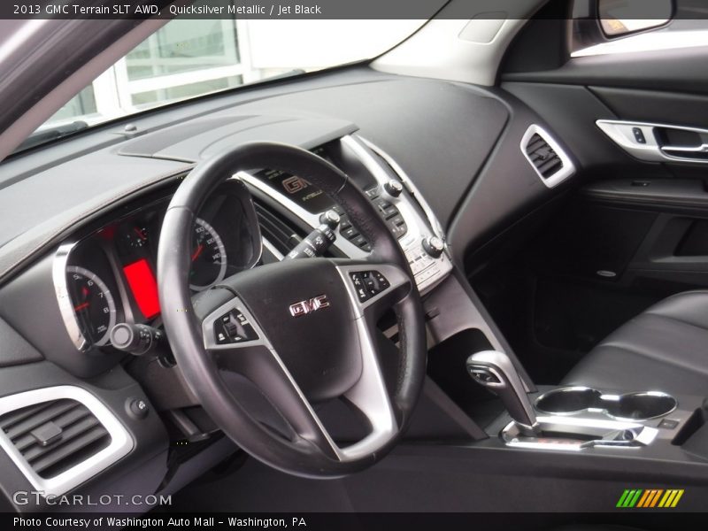 Quicksilver Metallic / Jet Black 2013 GMC Terrain SLT AWD