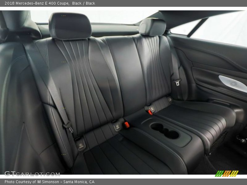 Black / Black 2018 Mercedes-Benz E 400 Coupe