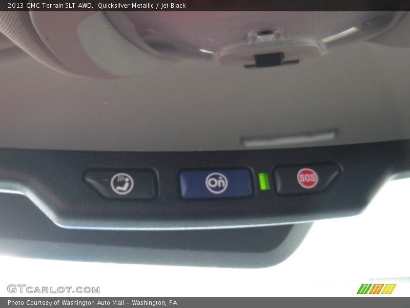 Quicksilver Metallic / Jet Black 2013 GMC Terrain SLT AWD