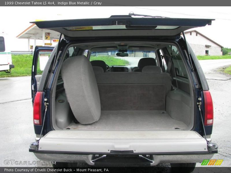Indigo Blue Metallic / Gray 1999 Chevrolet Tahoe LS 4x4