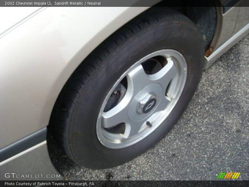 Sandrift Metallic / Neutral 2002 Chevrolet Impala LS