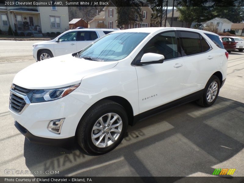 Summit White / Jet Black 2019 Chevrolet Equinox LT AWD
