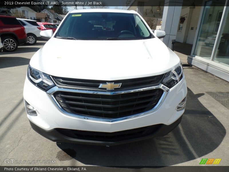 Summit White / Jet Black 2019 Chevrolet Equinox LT AWD