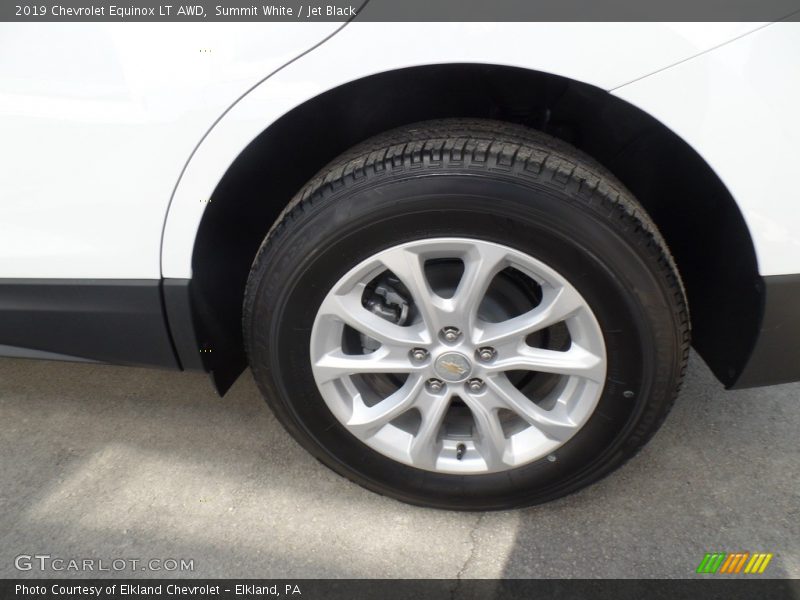Summit White / Jet Black 2019 Chevrolet Equinox LT AWD