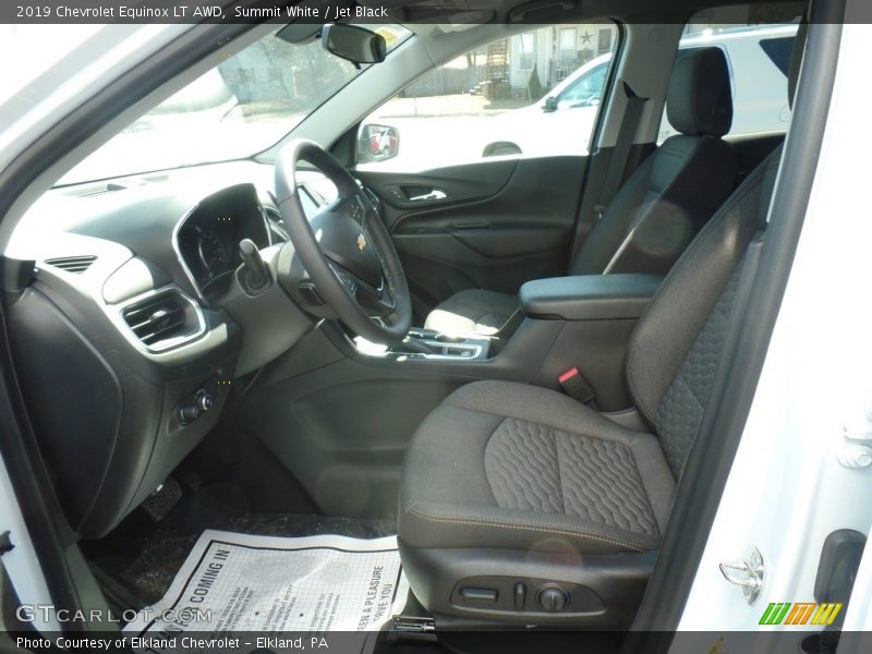 Summit White / Jet Black 2019 Chevrolet Equinox LT AWD