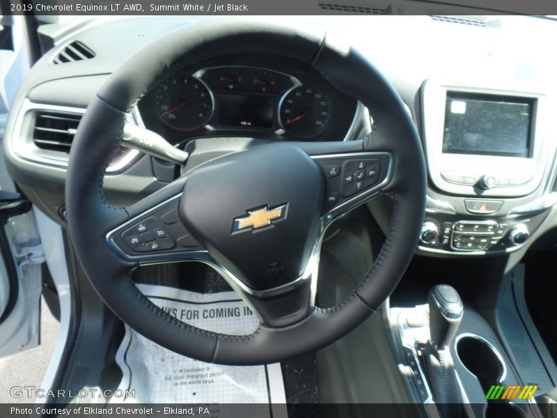 Summit White / Jet Black 2019 Chevrolet Equinox LT AWD